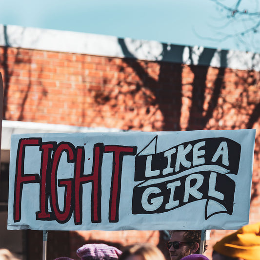 Fight Like A Girl Coaster