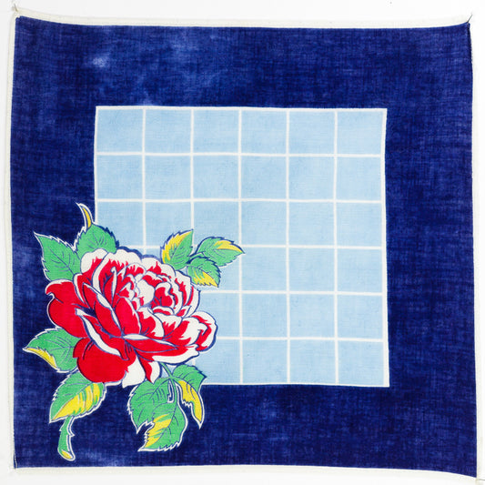 Vintage Pocket Square: Grids