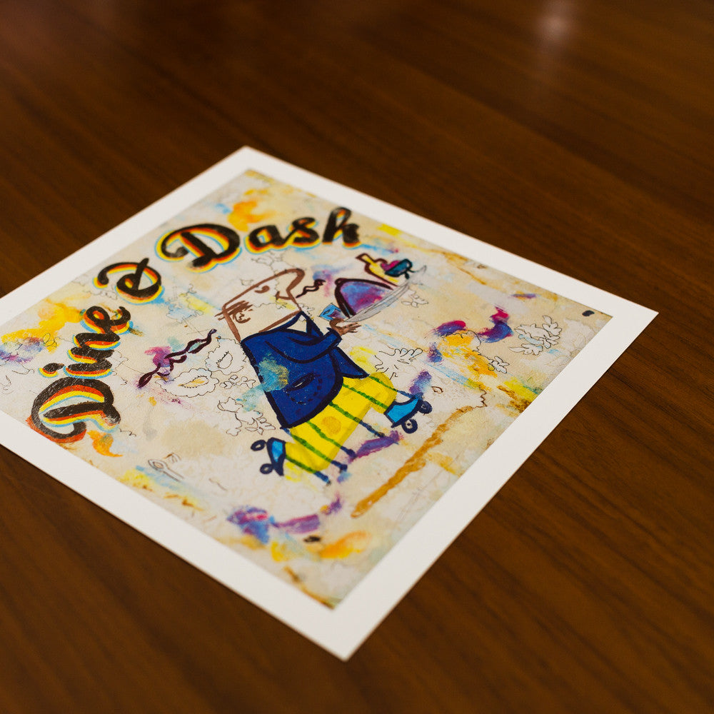 Dine & Dash Print By Jairus Tonel