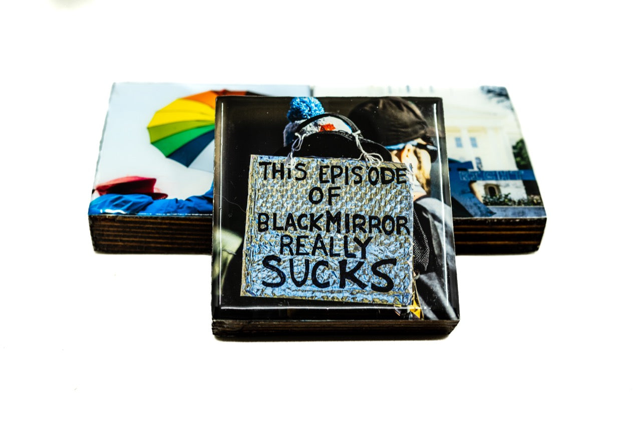 Black Mirror Episode Coaster