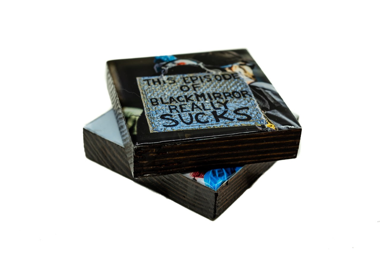 Black Mirror Episode Coaster