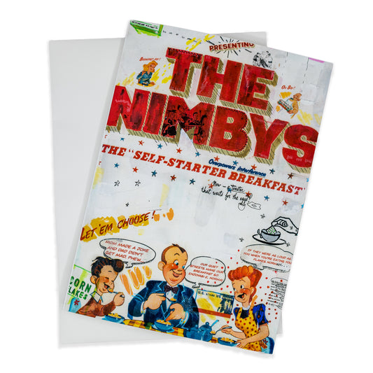 The Nimbys: Breakfast Greeting Card